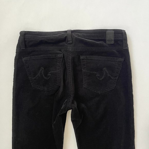 AG Adriano Goldschmied - The Angel - Black Cordoroy Jeans - Size 26 - Picture 3 of 6